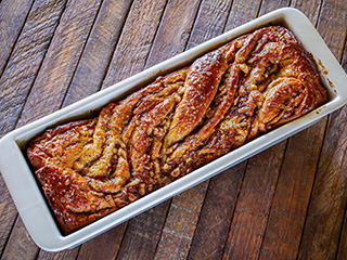 This babka is beautiful on the outside ... This babka is beautiful on the outside ...