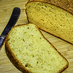 Italian Cheese Pepper Bread (Crescia)