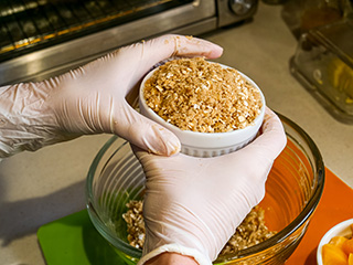 Ready to go into the oven! Ready to go into the oven!