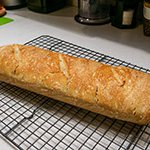 Italian Bread in Clay Baker