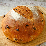 Olive-Rosemary No-Knead Bread