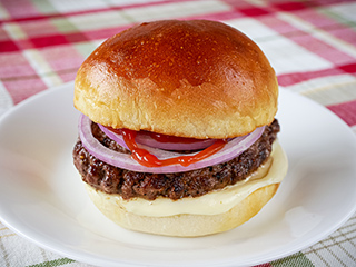 These are perfect hamburger buns. These are perfect hamburger buns.