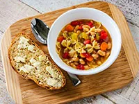 White Bean & Pasta Soup